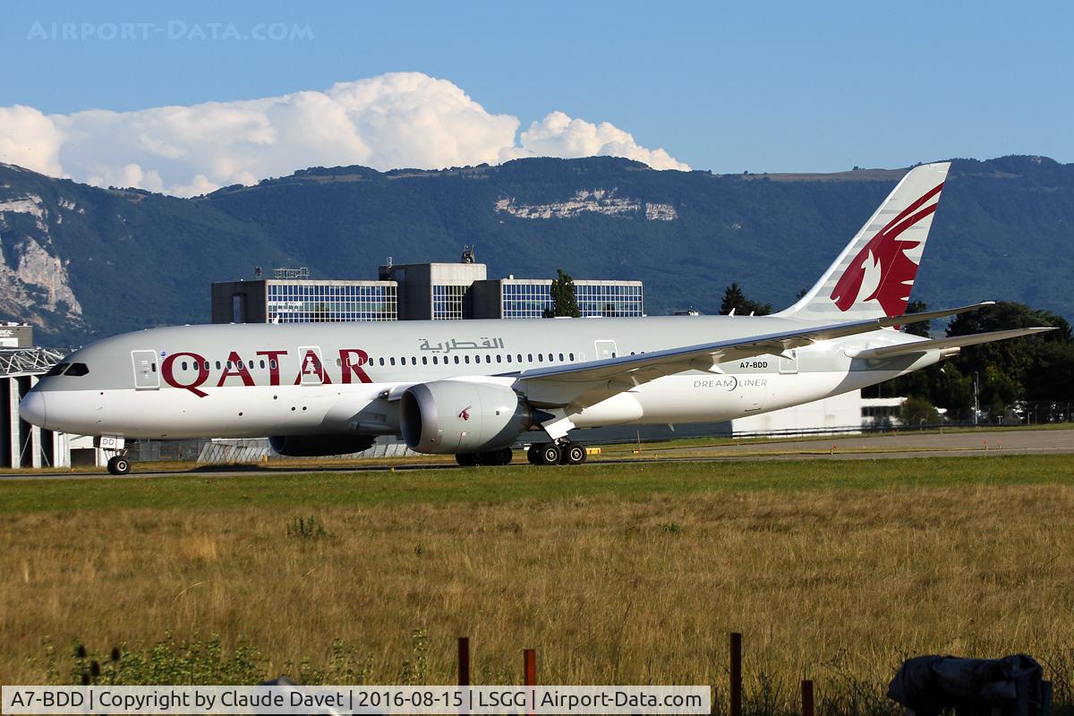 A7-BDD, 2016 Boeing 787-8 Dreamliner Dreamliner C/N 38348, A7-BDD