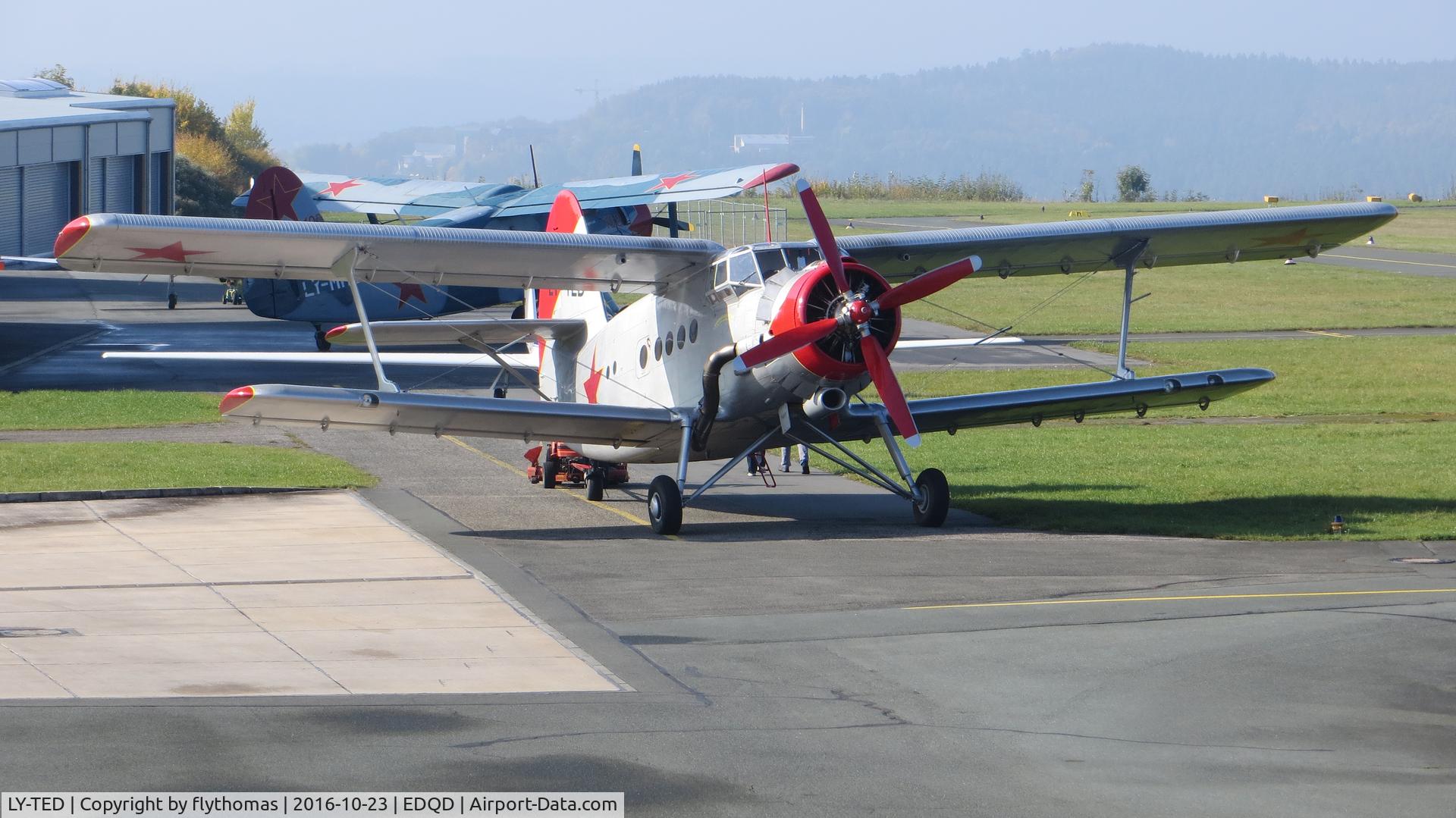 LY-TED, Antonov An-2 C/N 1G235-51, Starflight Switzerland An-2 , Bayreuth Airport