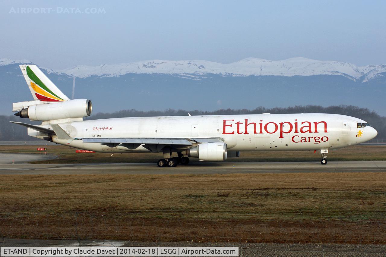 ET-AND, 1998 McDonnell Douglas MD-11F C/N 48780, ET-AND