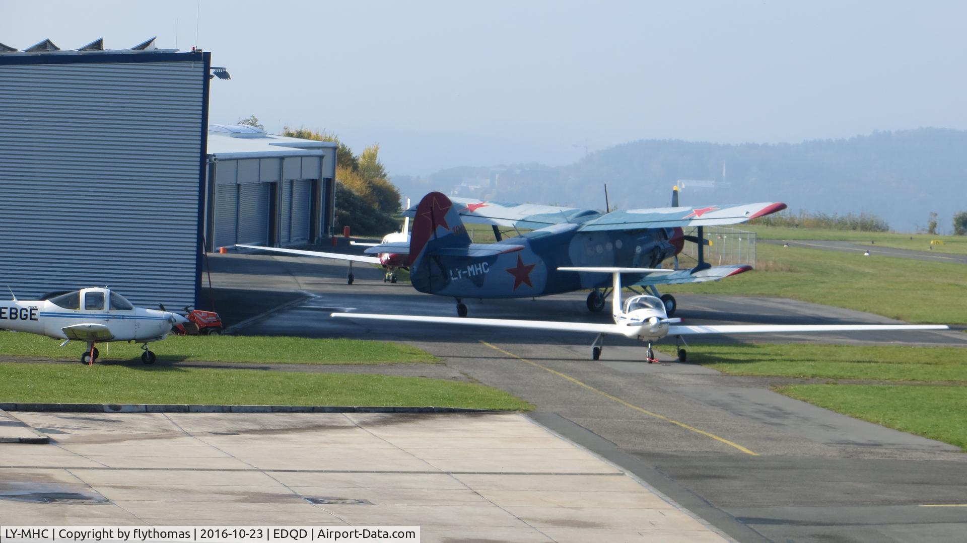LY-MHC, Antonov An-2R C/N 1G215-33, Starflight Switzerland An-2 LY-MHC Bayreuth Airport