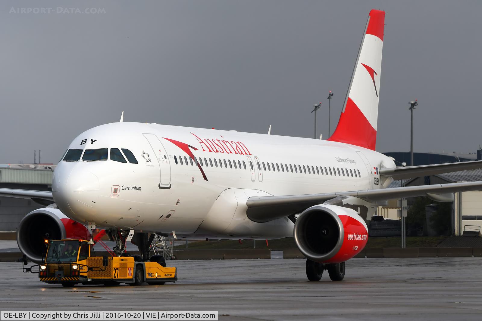 OE-LBY, 2012 Airbus A320-214 C/N 5122, Austrian AIrlines