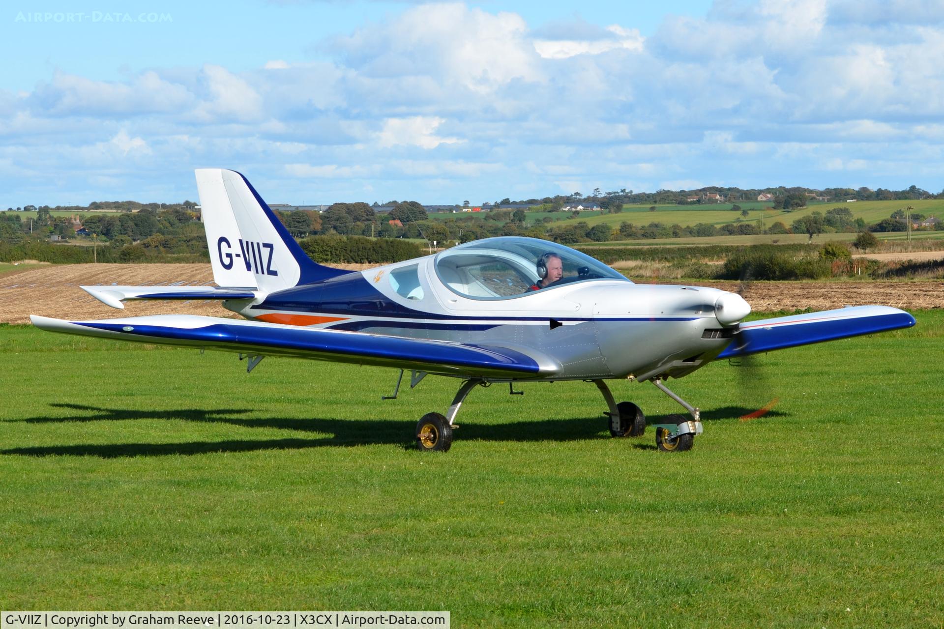 G-VIIZ, 2007 CZAW SportCruiser C/N PFA 338-14672, Just landed at Northrepps.