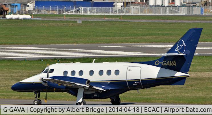 G-GAVA, 1987 British Aerospace BAe-3112 Jetstream 31 C/N 785, Operating the very short-lived Links Air service to Sheffield/Doncaster.