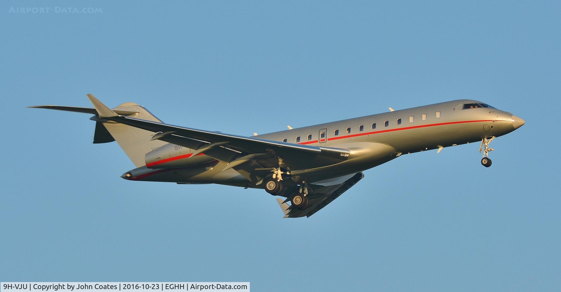 9H-VJU, 2015 Bombardier BD-700-1A10 Global 6000 C/N 9724, Finals to 08