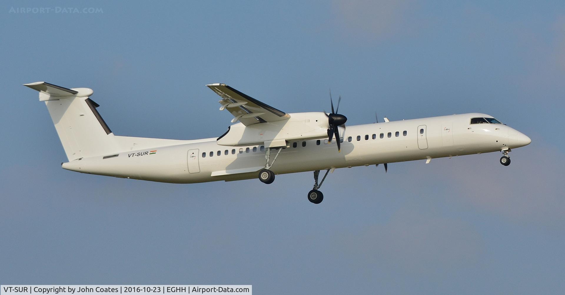 VT-SUR, 2010 Bombardier DHC-8-402 Dash 8 C/N 4342, ex N342NG on delivery flight