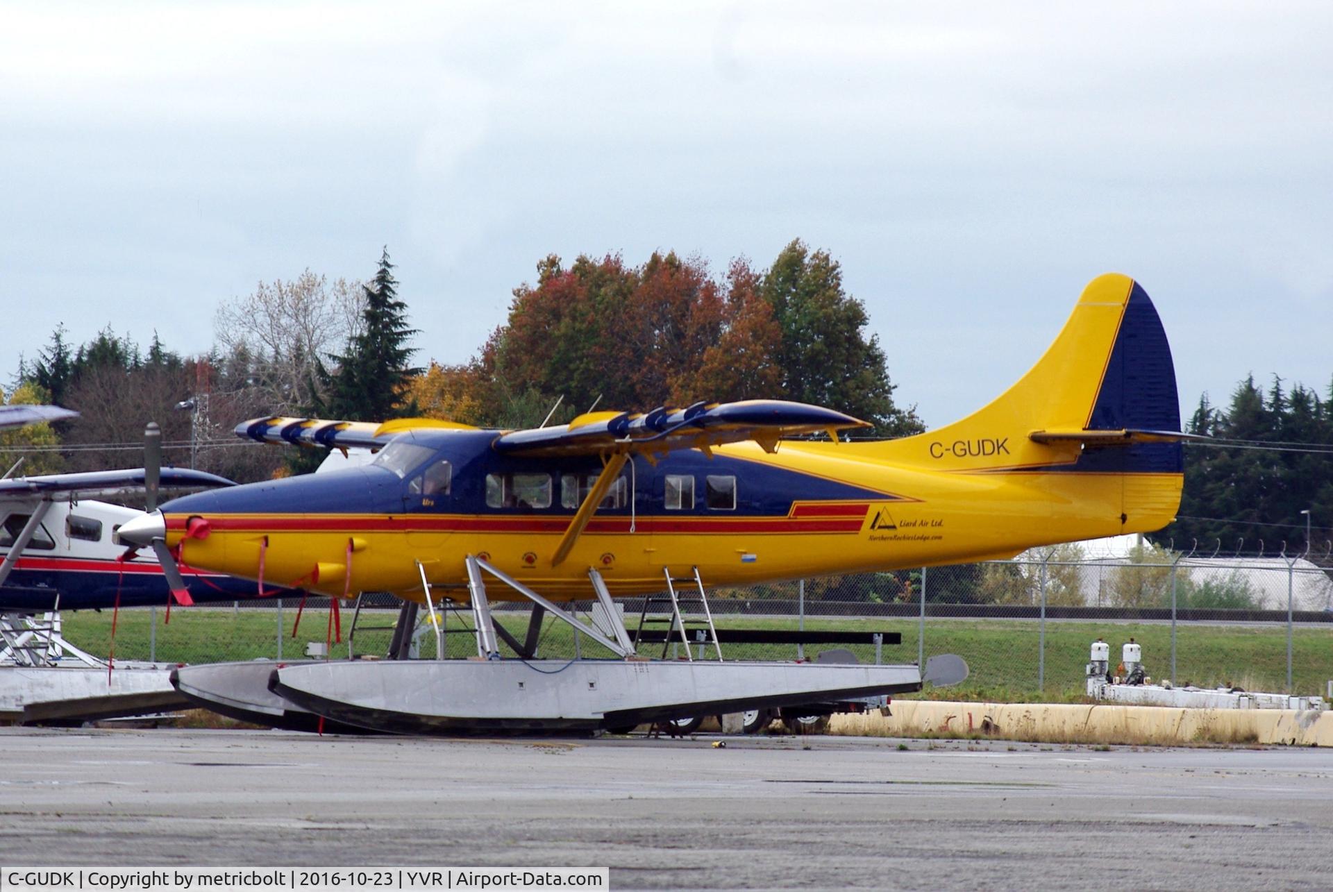 C-GUDK, 1958 De Havilland Canada DHC-3 Turbo Otter Otter C/N 349, Seen at YVR