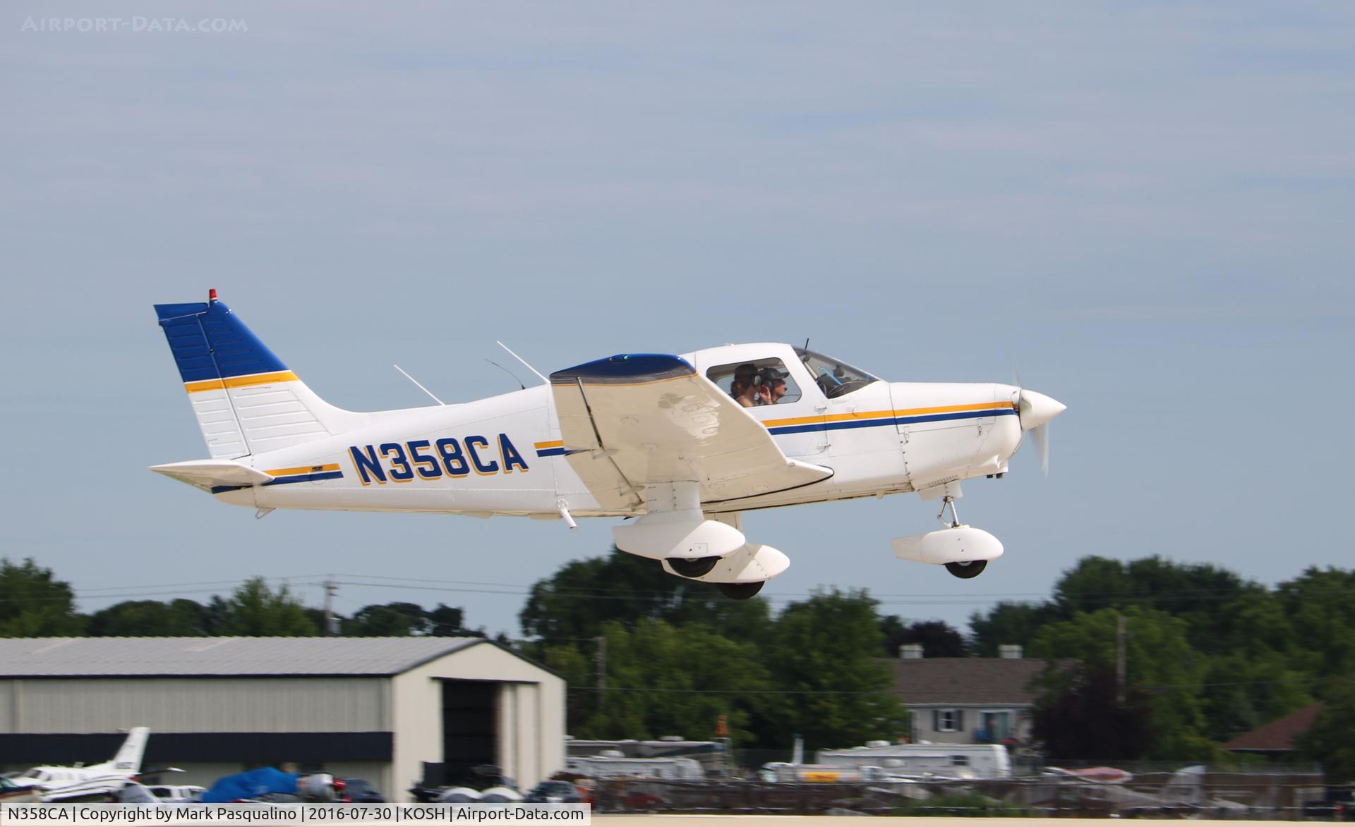 N358CA, 1989 Piper PA-28-161 Cadet C/N 2841283, Piper PA-28-161