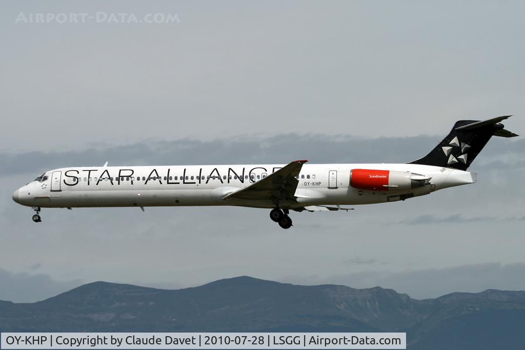 OY-KHP, 1991 McDonnell Douglas MD-81 (DC-9-81) C/N 53007, OY-KHP
