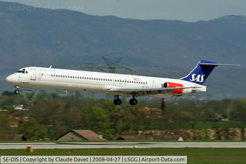 SE-DIS, 1991 McDonnell Douglas MD-81 (DC-9-81) C/N 53006, SE-DIS