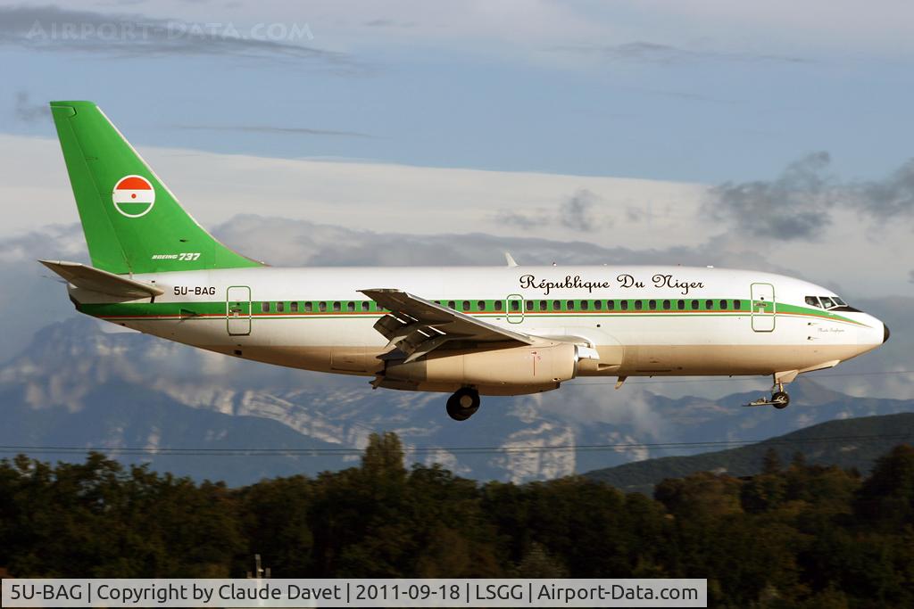 5U-BAG, 1978 Boeing 737-2N9C C/N 21499, 5U-BAG