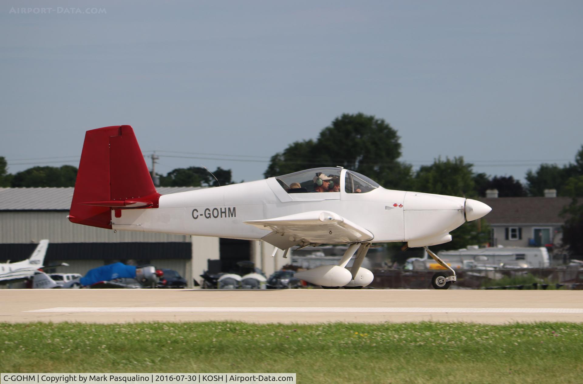 C-GOHM, 2008 Vans RV-9A C/N 9235, Vans RV-9A