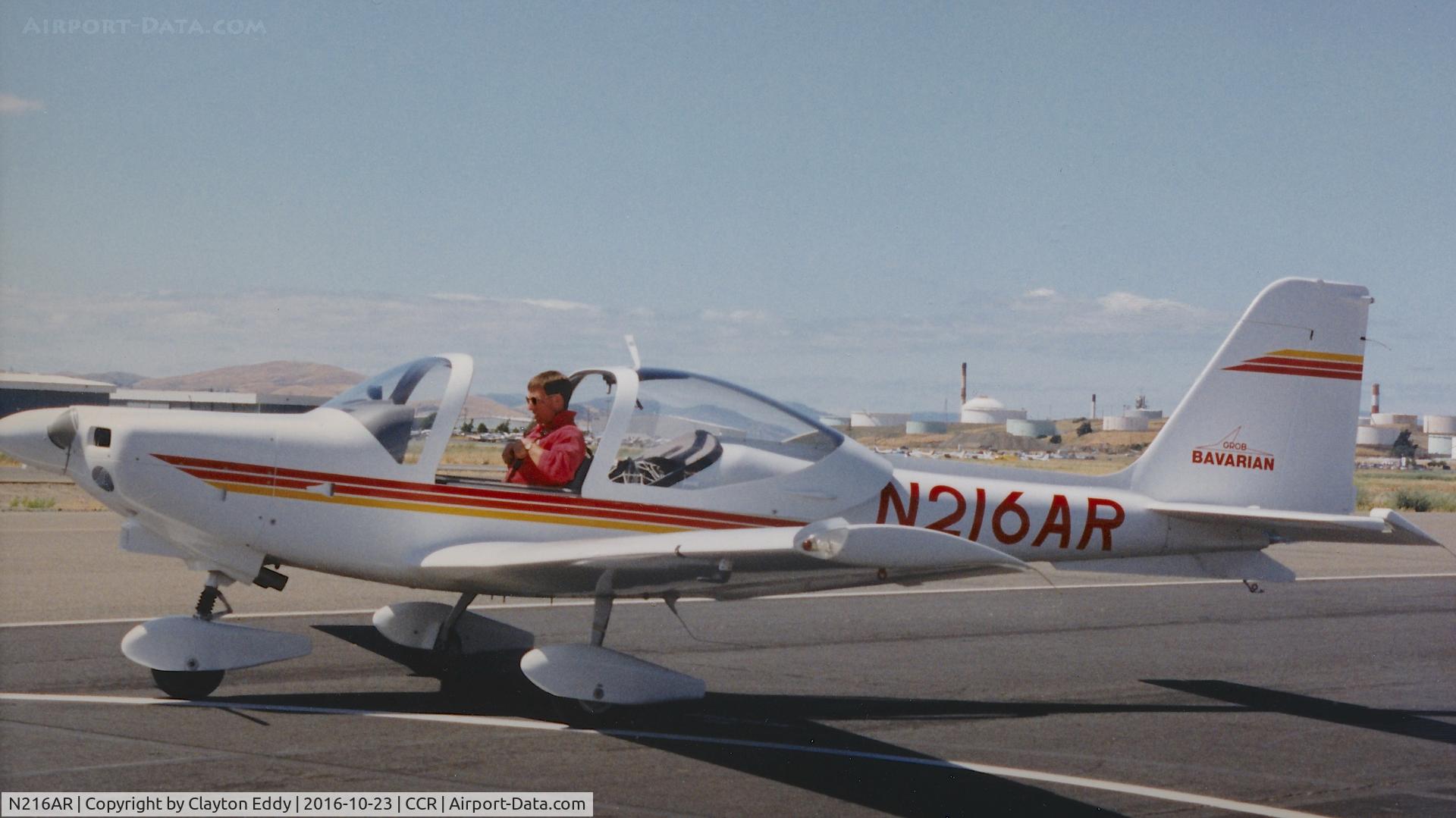 N216AR, 1995 Grob G-115C C/N 82013, Concord Airport in California.
