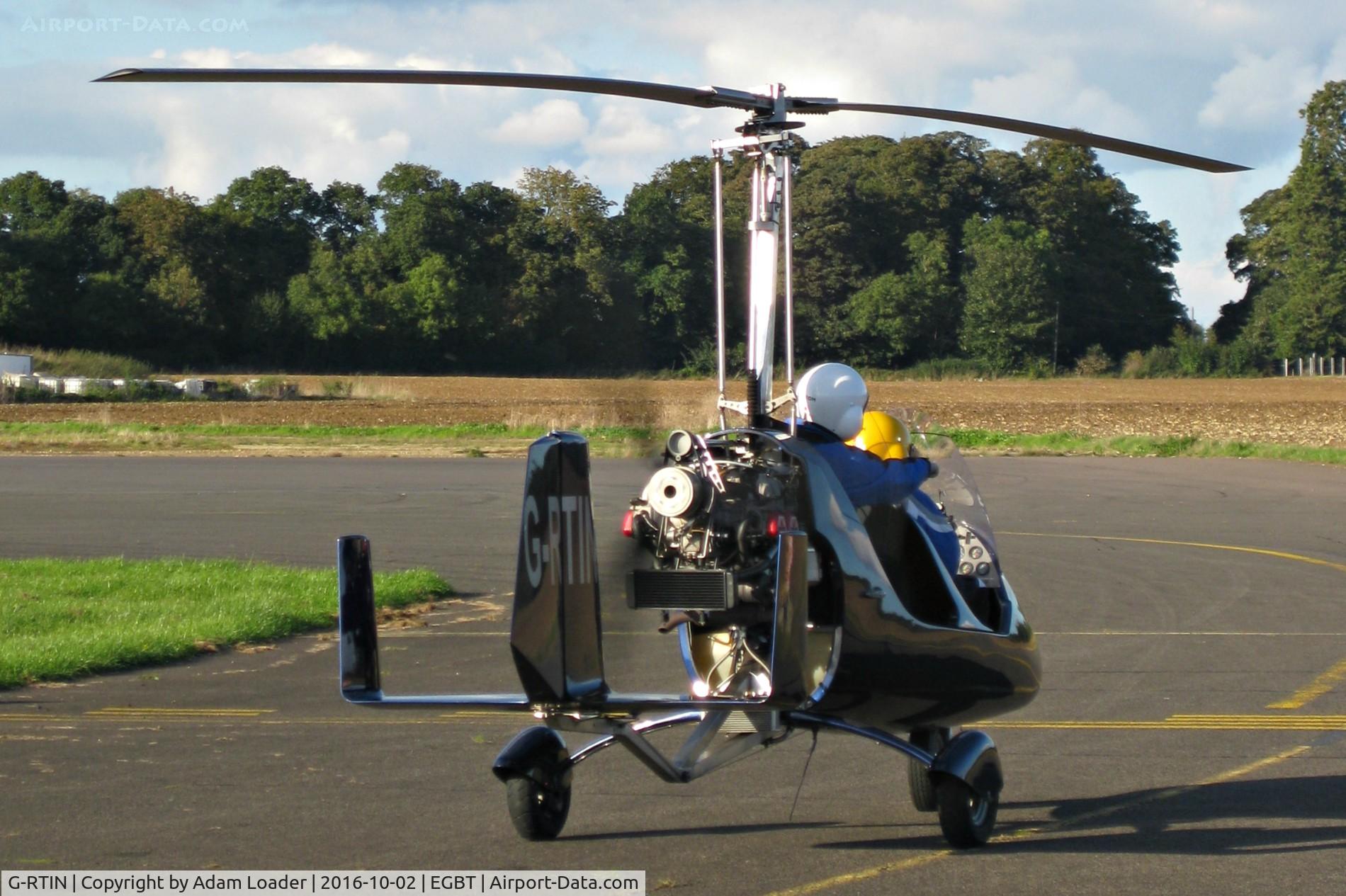 G-RTIN, 2008 AutoGyro MT-03 C/N RSUK/MT-03/047, G-RTIN doing power checks