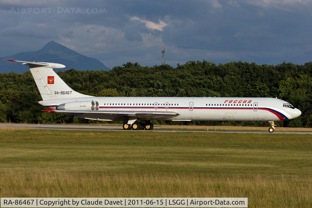 RA-86467, 1987 Ilyushin Il-62M C/N 3749733, RA-86467