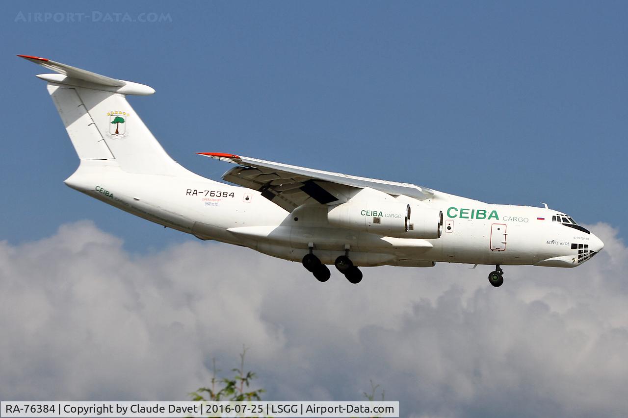 RA-76384, 1990 Ilyushin Il-76TD-90 C/N 1003401015, RA-76384