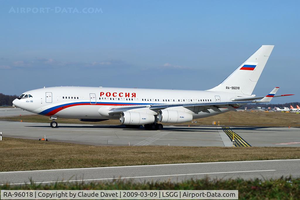 RA-96018, 2007 Ilyushin Il-96-300 C/N 74393202018, RA-96018
