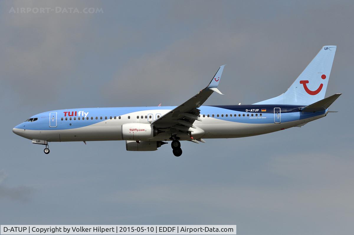 D-ATUP, 2015 Boeing 737-8K5 C/N 41662, at fra