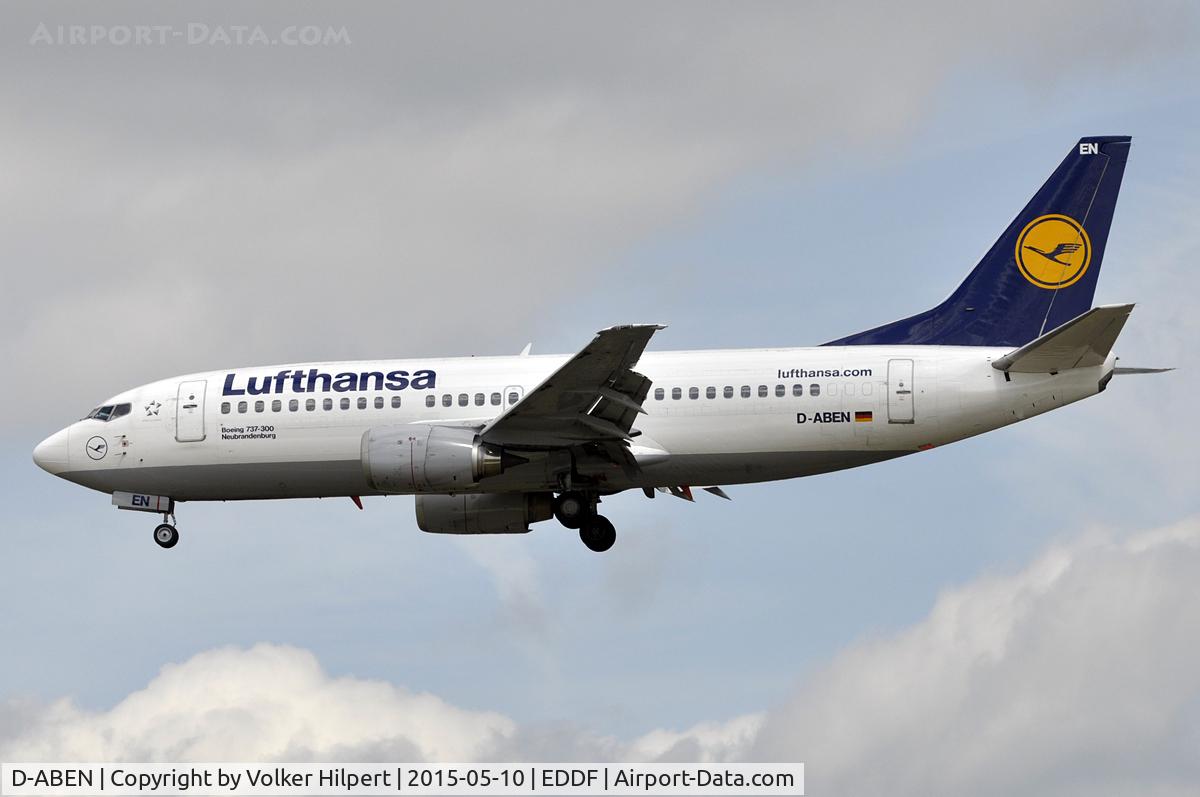 D-ABEN, 1991 Boeing 737-330 C/N 26428, at fra