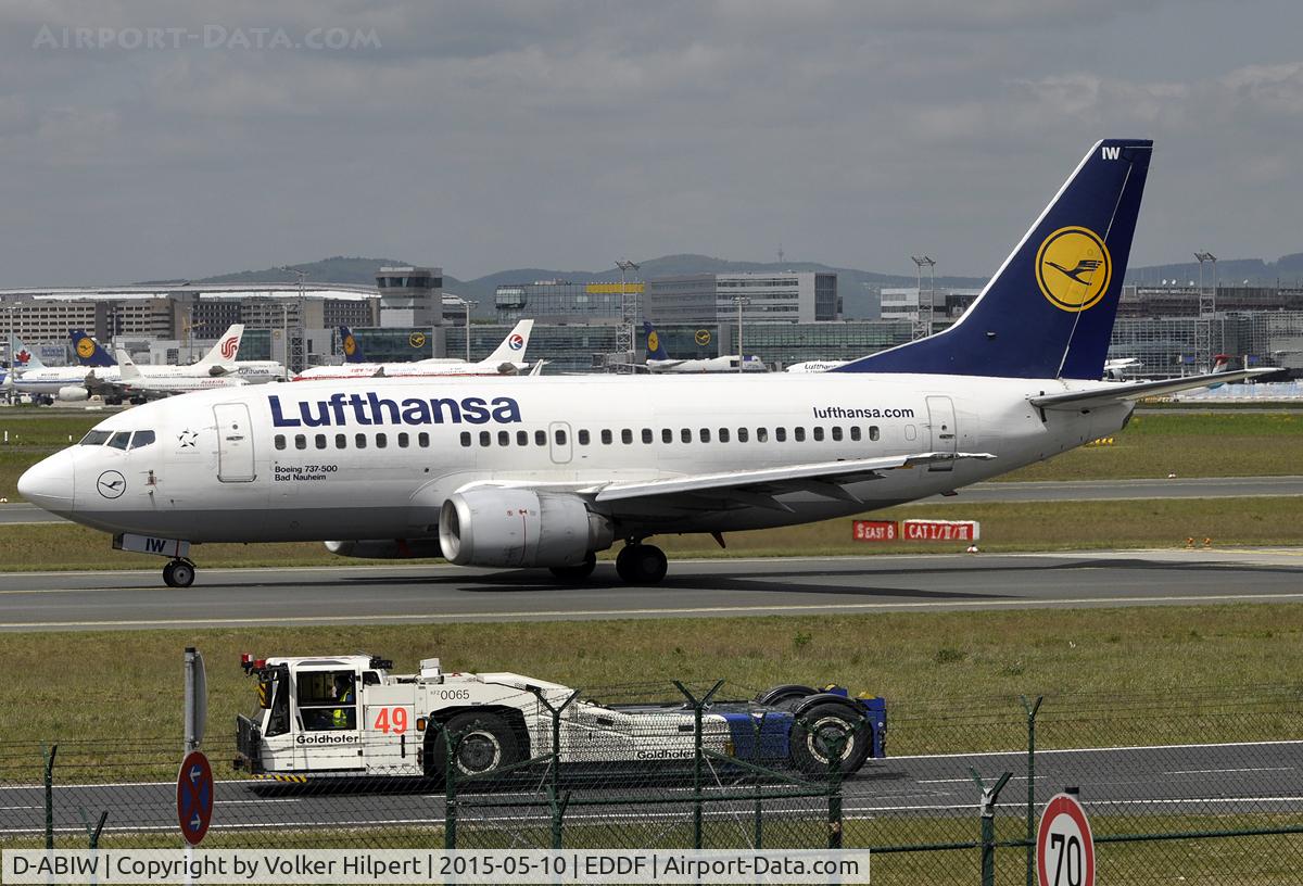 D-ABIW, 1991 Boeing 737-530 C/N 24945, at fra