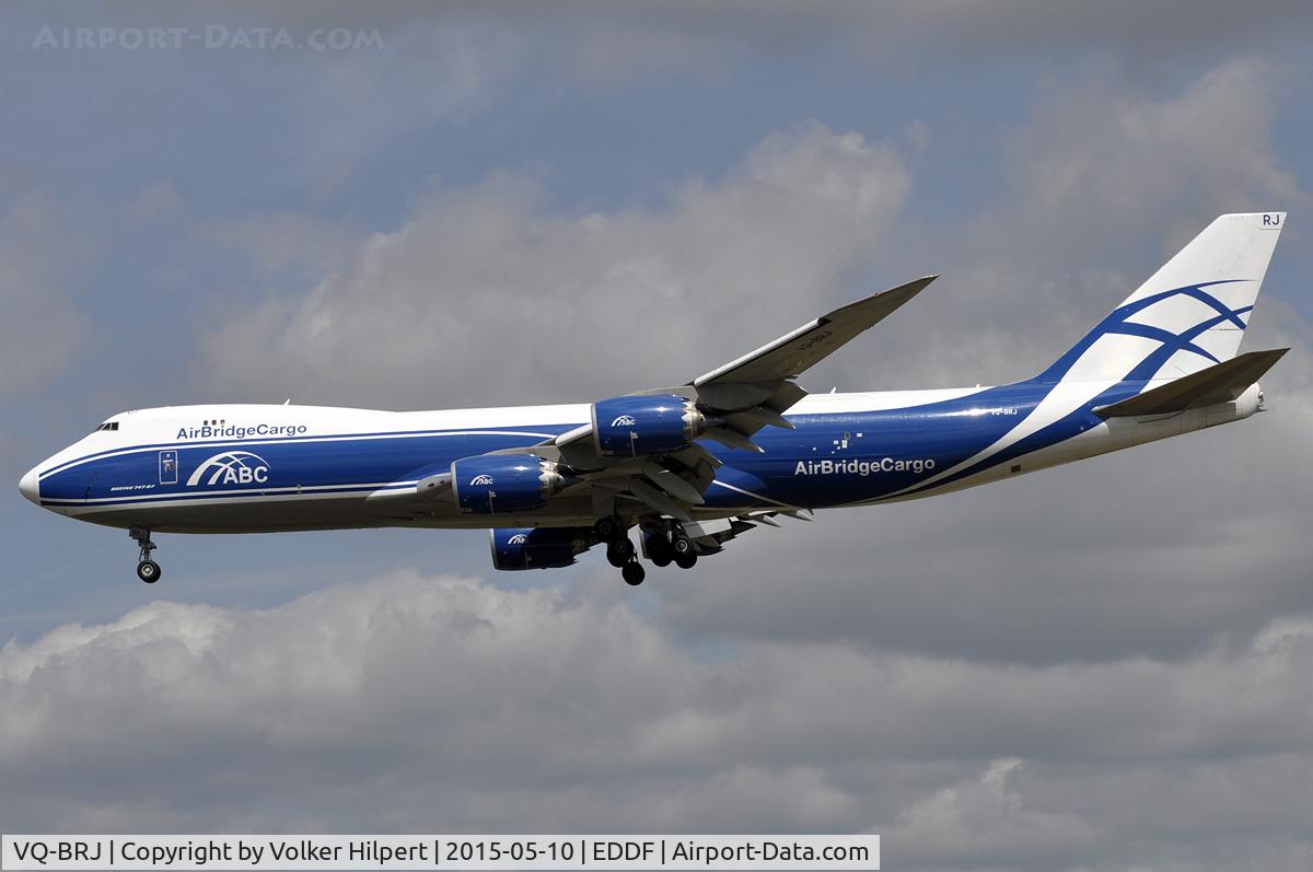 VQ-BRJ, 2013 Boeing 747-8HVF C/N 37670, at fra