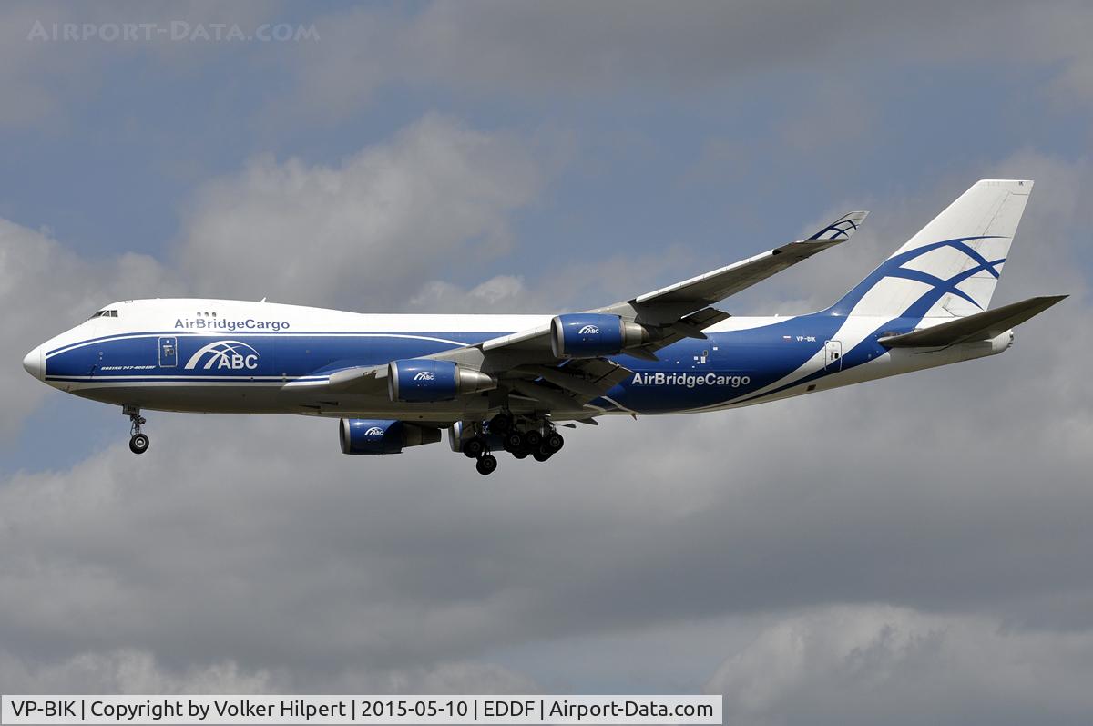 VP-BIK, 2008 Boeing 747-46NF/ER/SCD C/N 35421, at fra