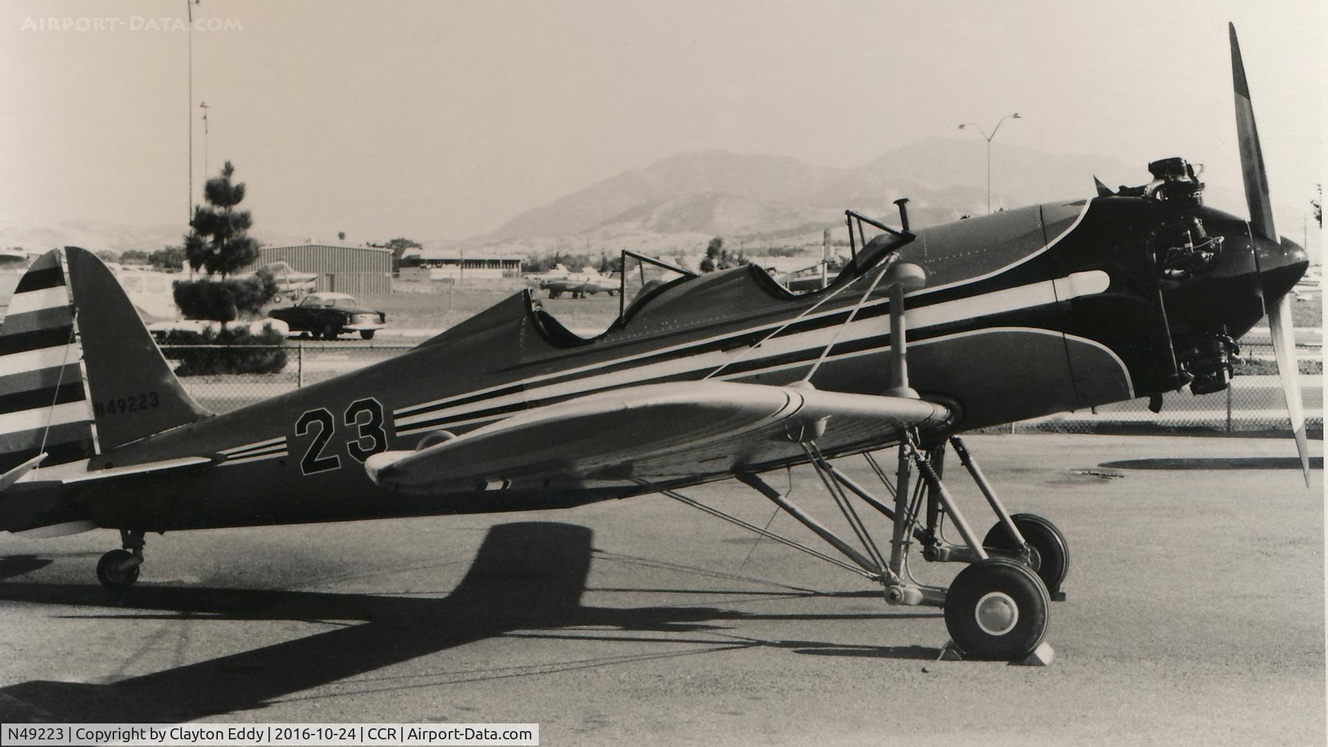 N49223, 1941 Ryan Aeronautical ST3KR C/N 1014, N9223  Concord Airport in California.
