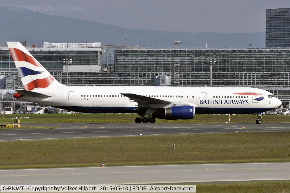 G-BNWT, 1992 Boeing 767-336 C/N 25828, at fra
