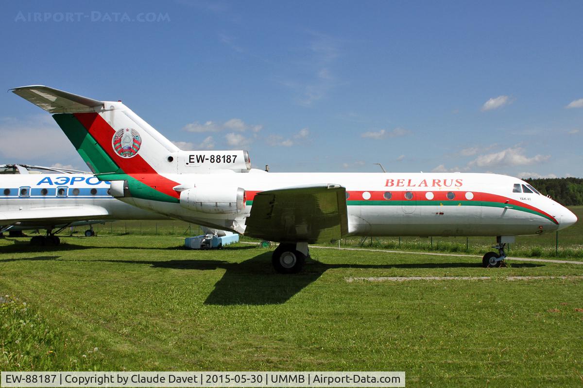 EW-88187, 1976 Yakovlev Yak-40 C/N 9620748, EW-88187, BELARUS GOVEMMENT