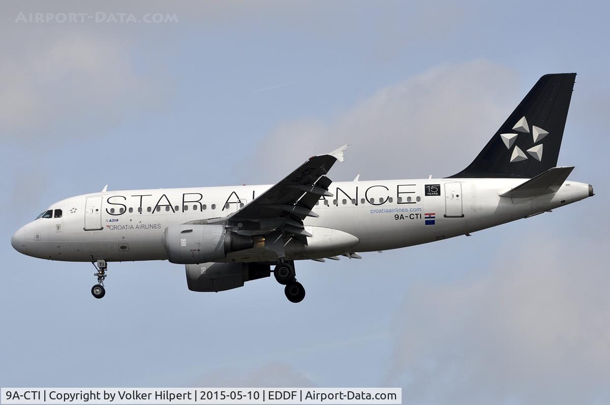 9A-CTI, 1999 Airbus A319-112 C/N 1029, at fra