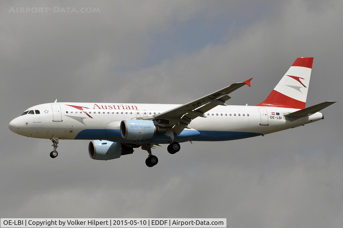 OE-LBI, 2003 Airbus A320-214 C/N 1937, at fra
