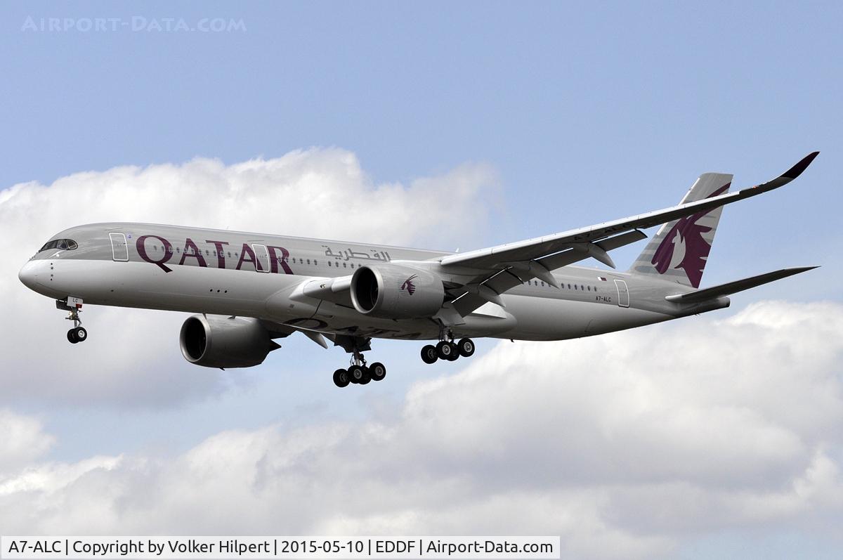 A7-ALC, 2015 Airbus A350-941 C/N 009, at fra