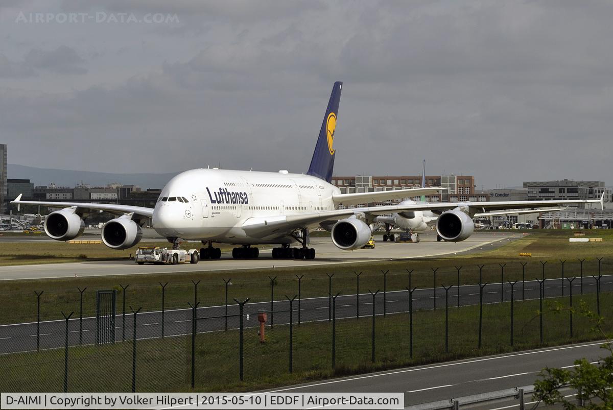 D-AIMI, 2011 Airbus A380-841 C/N 072, at fra
