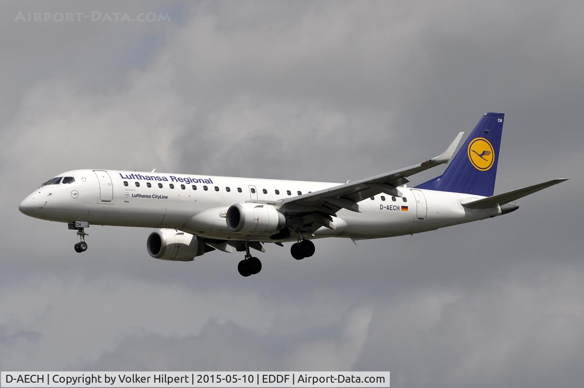 D-AECH, 2010 Embraer 190LR (ERJ-190-100LR) C/N 19000376, at fra