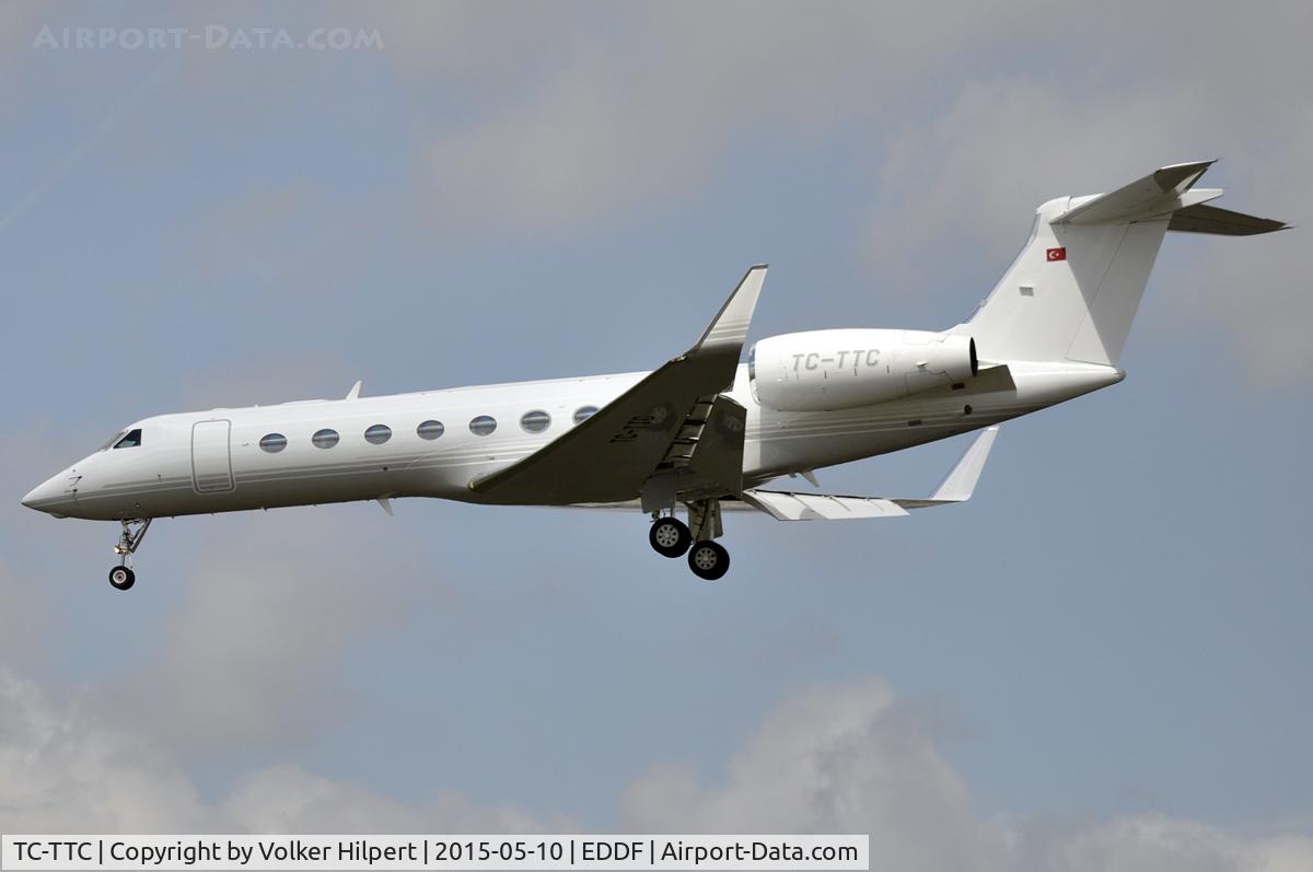 TC-TTC, 2010 Gulfstream Gulfstream V C/N 5284, at fra