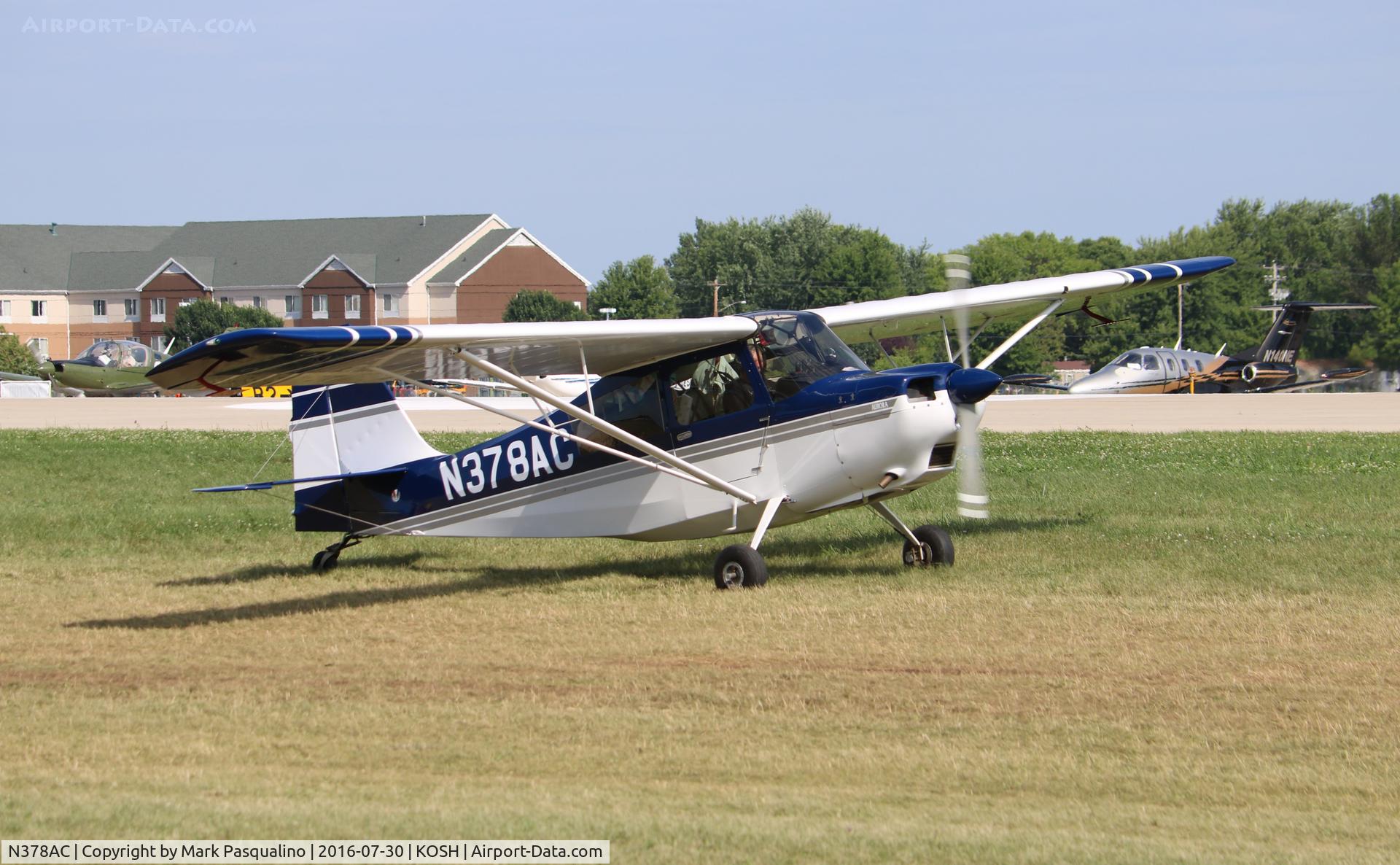 N378AC, 1999 American Champion 7ECA Citabria C/N 1378-99, American Champion 7ECA