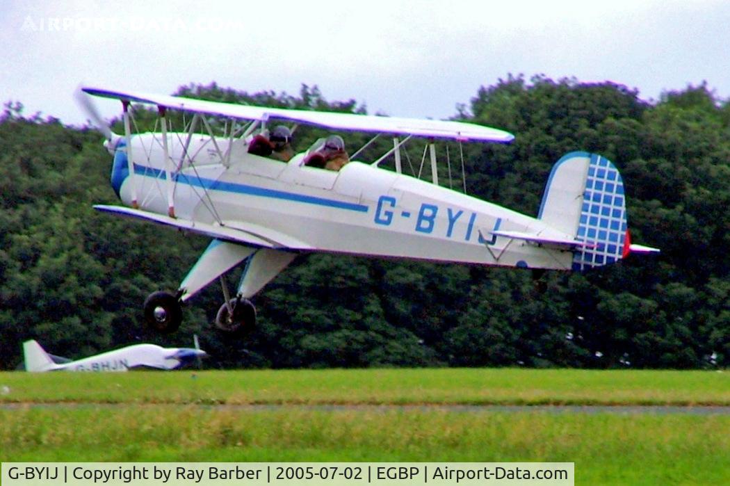 G-BYIJ, 1954 CASA 1-131E Series 2000 C/N 2110, CASA 1.131E Jungmann [2110] Kemble~G 02/07/2005