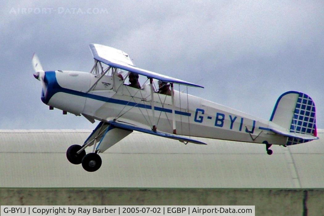 G-BYIJ, 1954 CASA 1-131E Series 2000 C/N 2110, CASA 1.131E Jungmann [2110] Kemble~G 02/07/2005