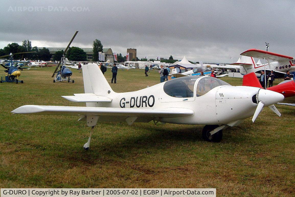 G-DURO, 1999 Europa Monowheel C/N PFA 247-12554, Europa Avn Europa [PFA 247-12554] Kemble~G 02/07/2005
