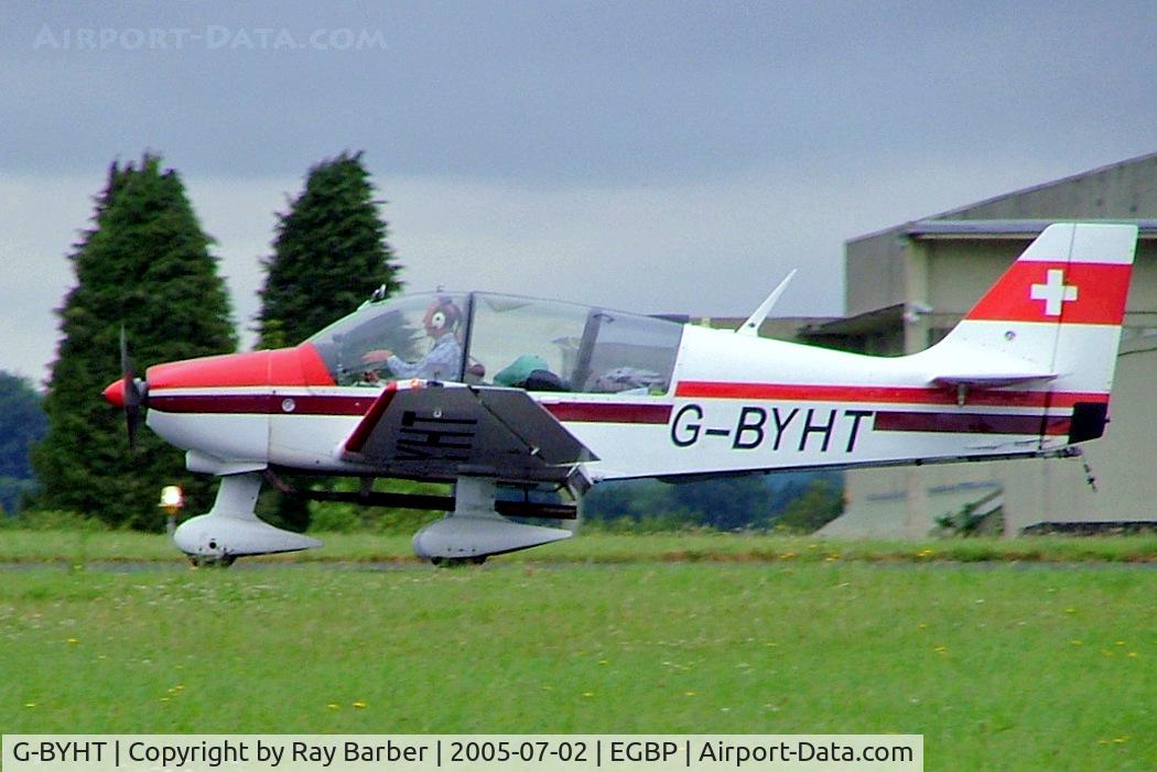 G-BYHT, 1973 Robin DR-400-180R Remorqueur Regent C/N 811, Robin DR.400/180R Remorqueur [811] Kemble~G 02/07/2005