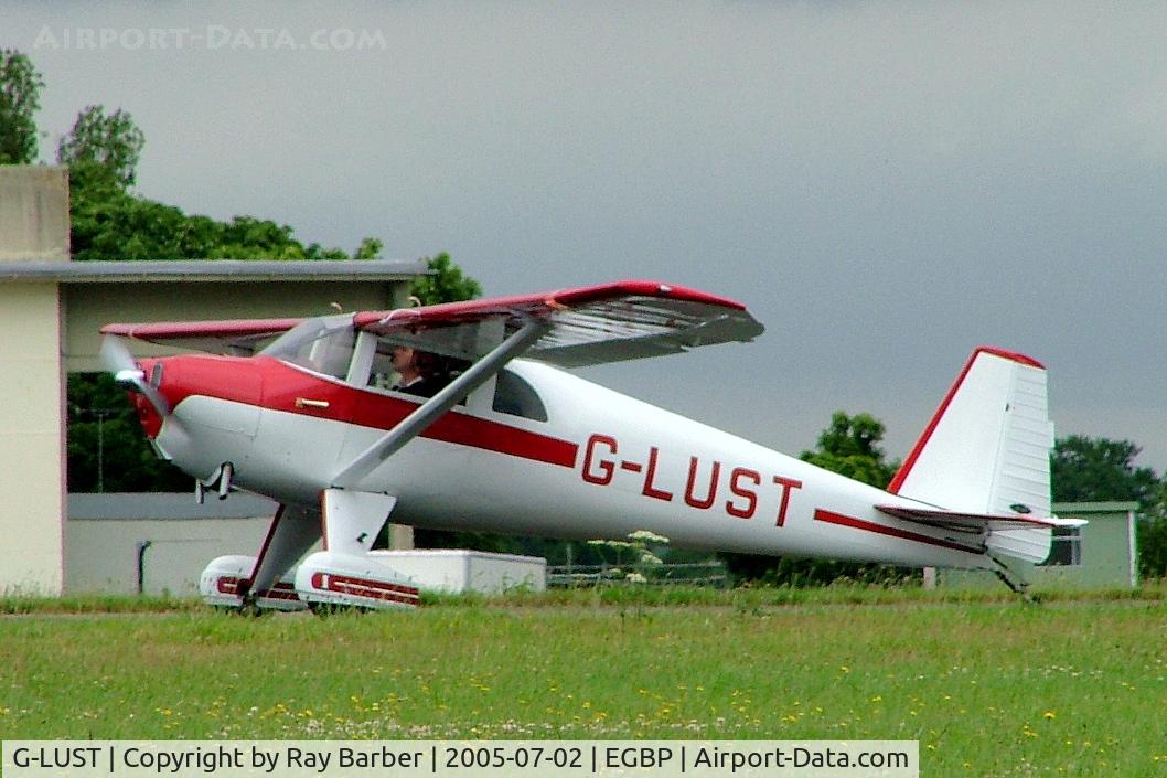 G-LUST, 1947 Luscombe 8E Silvaire C/N 6492, Luscombe 8E Silvaire [6492] Kemble~G 02/07/2005
