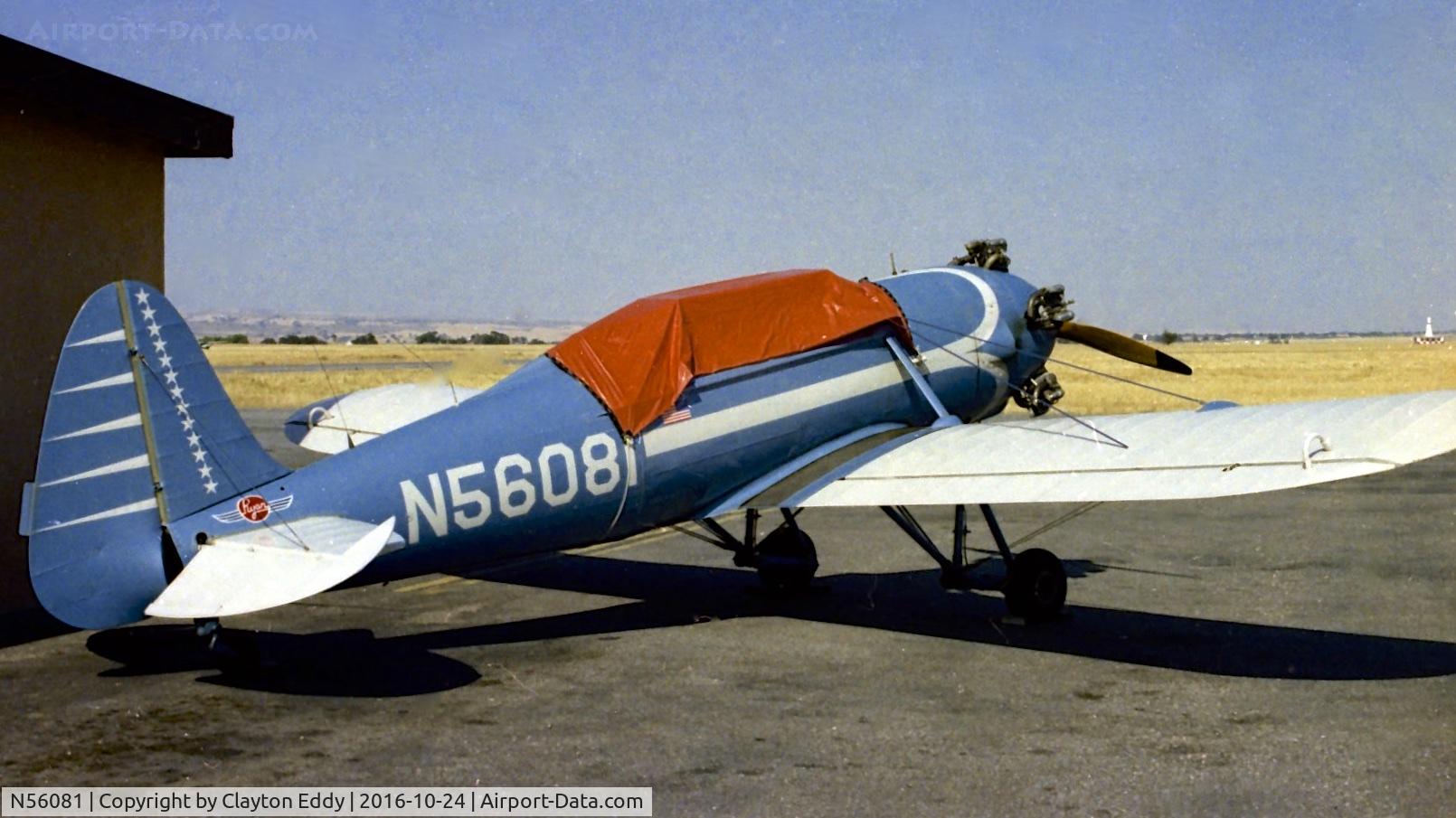 N56081, 1942 Ryan Aeronautical ST3KR C/N 1926, N56081 at a California airport.