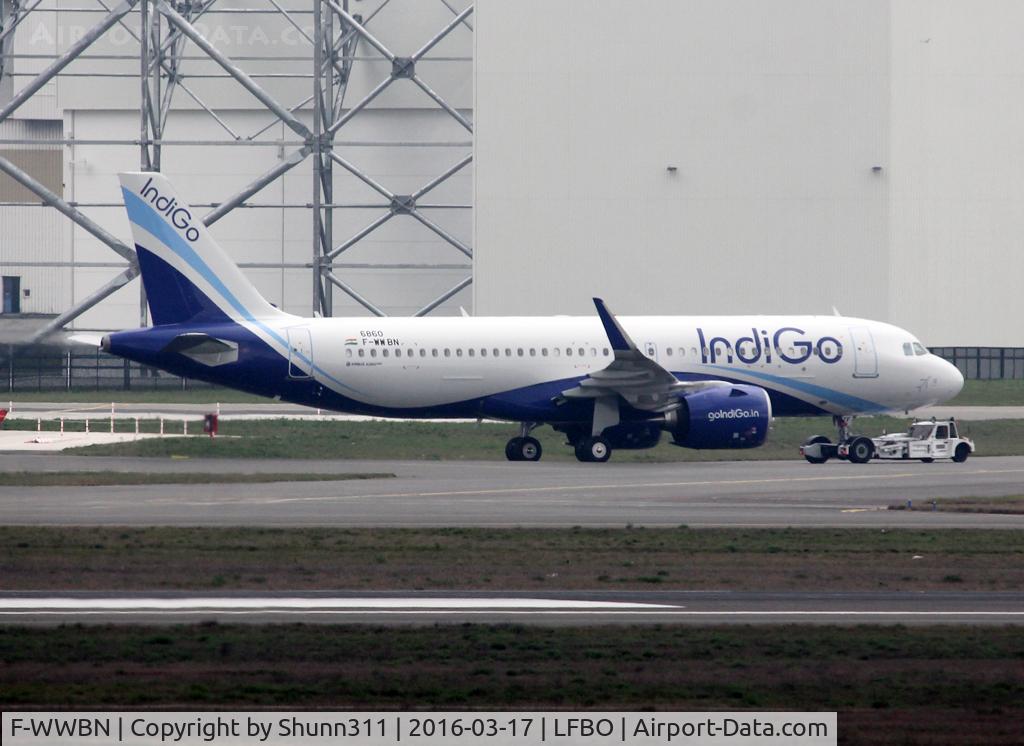 F-WWBN, 2015 Airbus A320-271N C/N 6860, C/n 6860 - To be VT-ITF