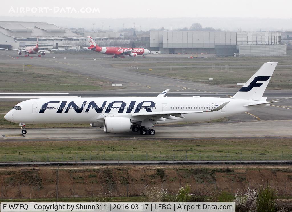 F-WZFQ, 2015 Airbus A350-941 C/N 022, C/n 0022 - To be OH-LWD