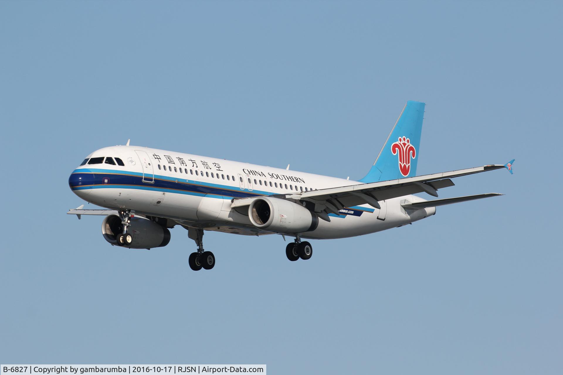 B-6827, 2011 Airbus A320-214 C/N 4982, B-6827