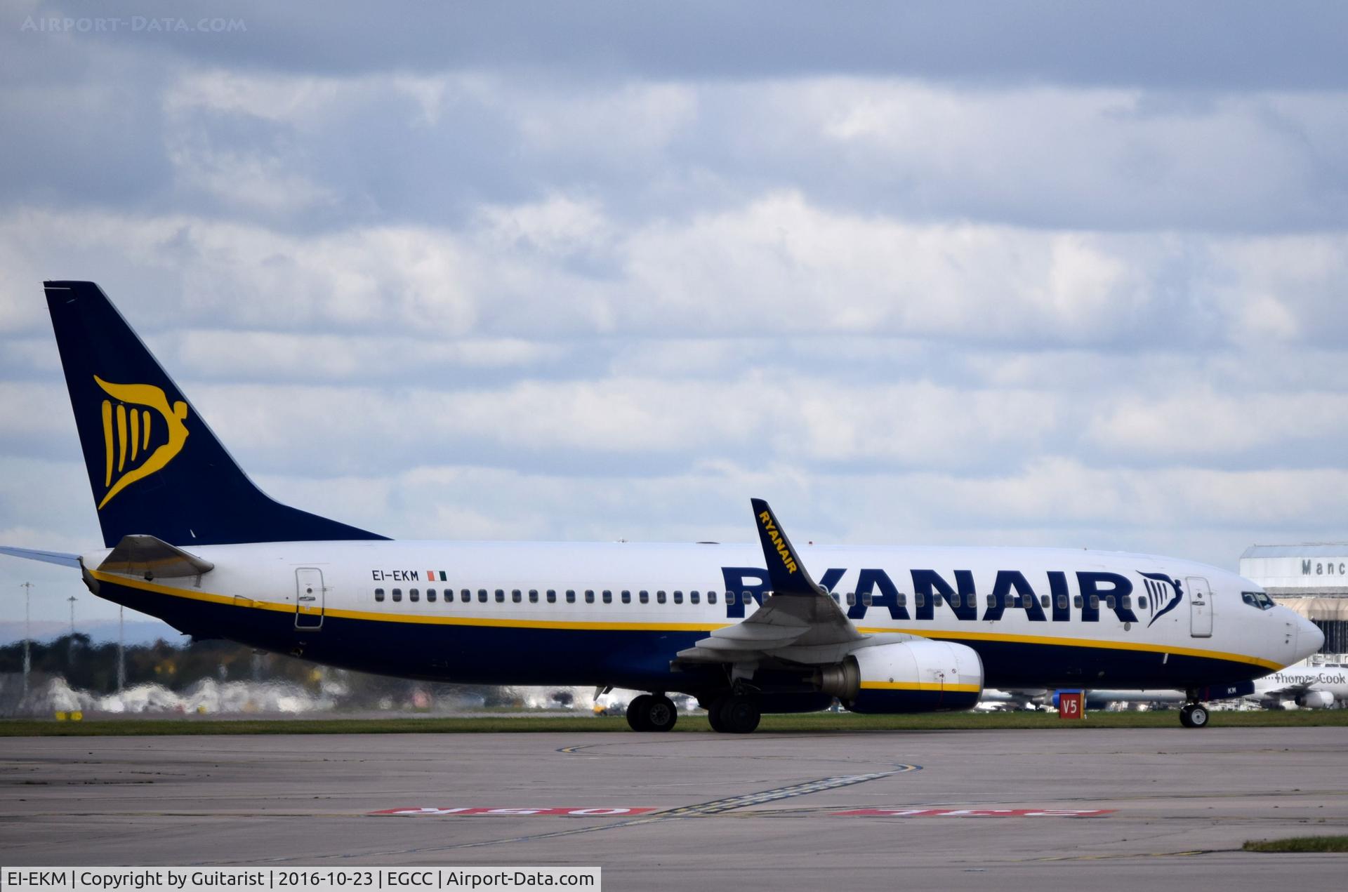 EI-EKM, 2010 Boeing 737-8AS C/N 38499, At Manchester