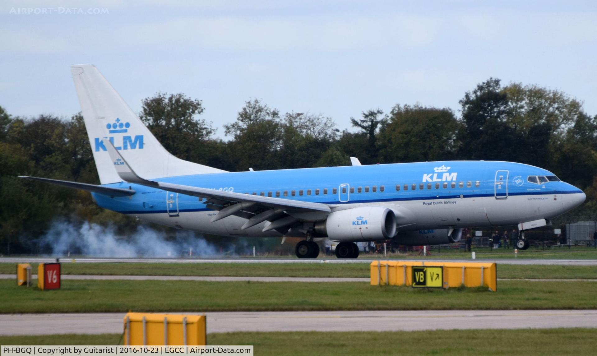 PH-BGQ, 2011 Boeing 737-7K2 C/N 39256, At Manchester
