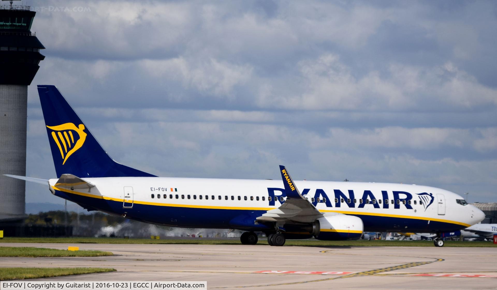 EI-FOV, 2016 Boeing 737-8AS C/N 44725, At Manchester