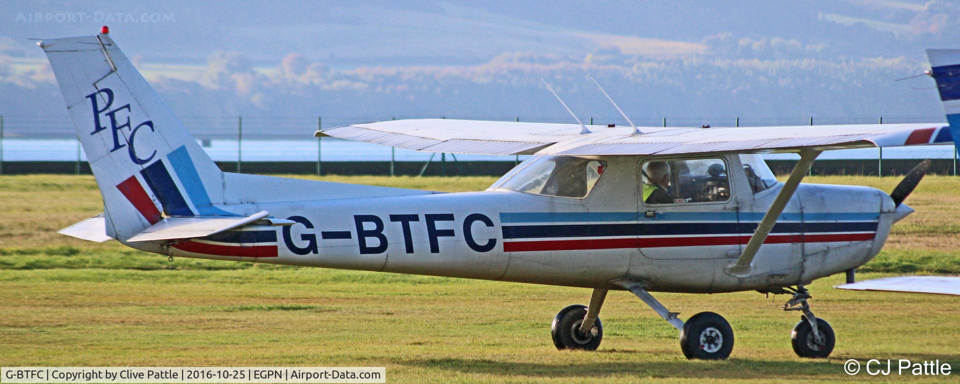 G-BTFC, 1979 Reims F152 C/N 1668, Ex Tayside Aviation aircraft visiting its former base at Dundee EGPN