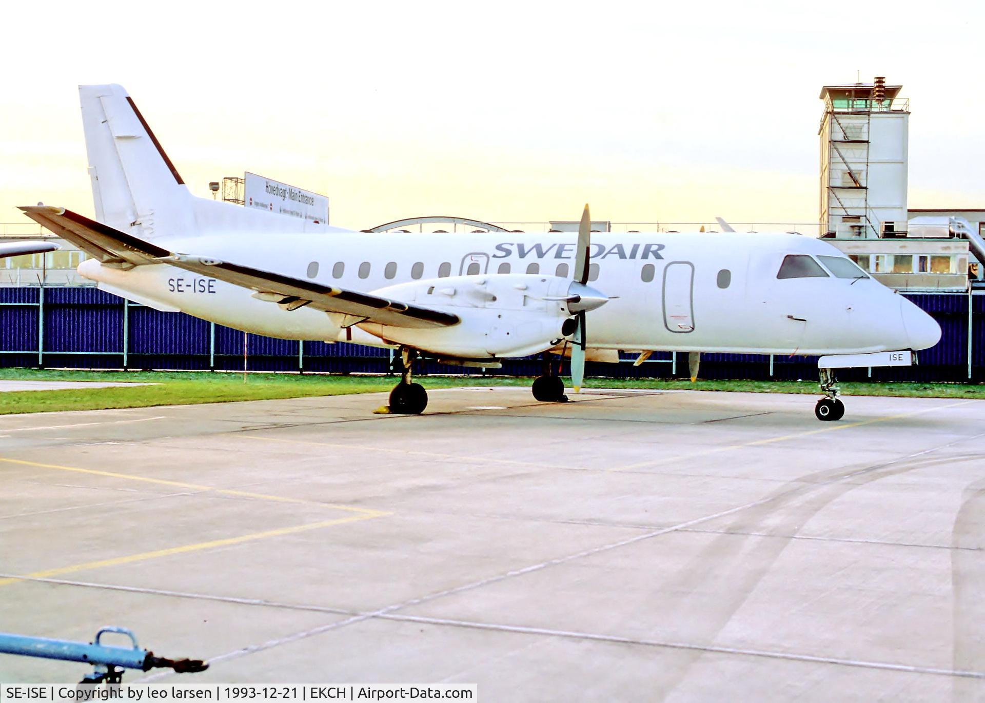 SE-ISE, 1989 Saab 340A C/N 340A-156, Copenhagen 21.12.93