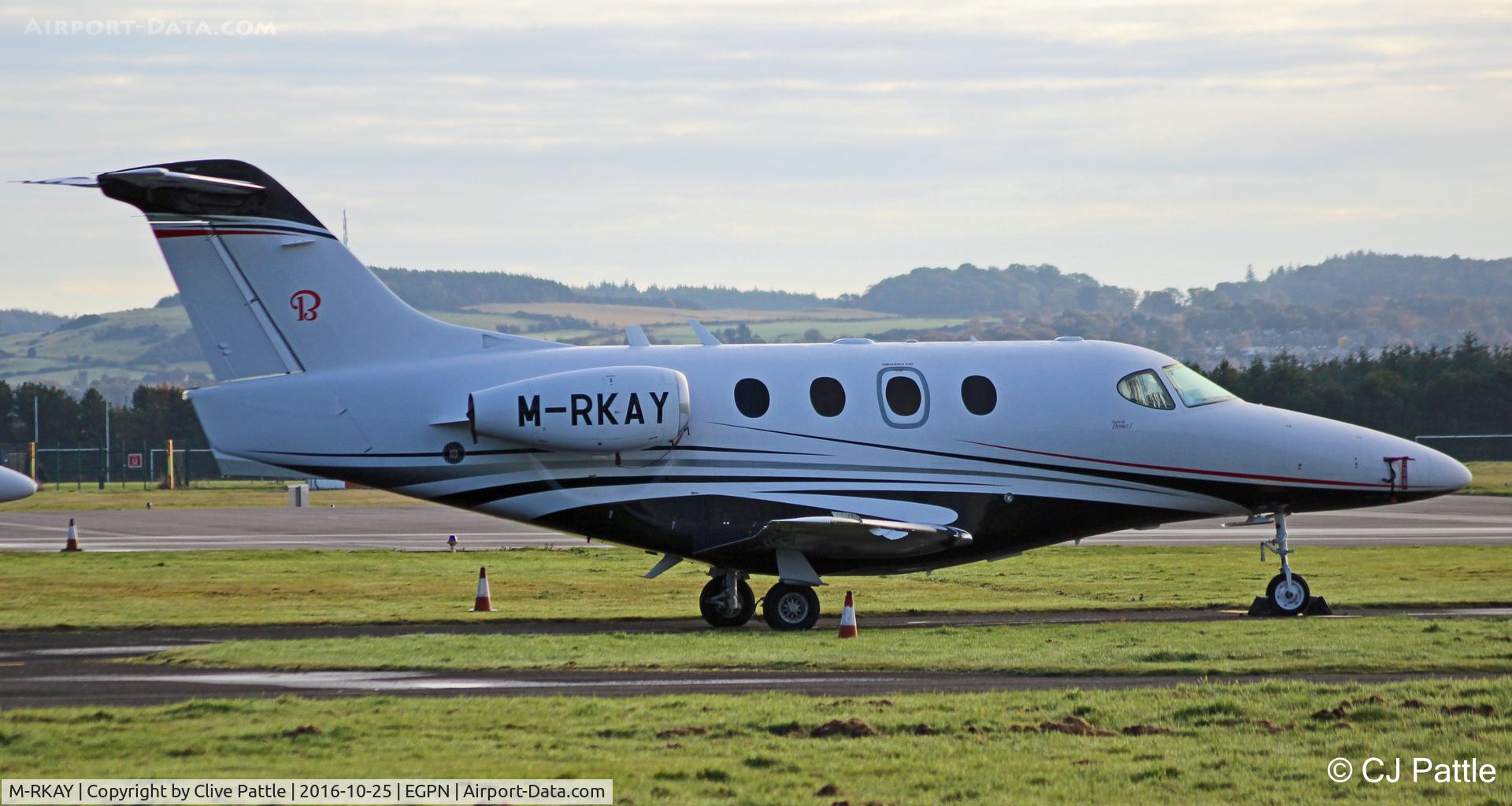 M-RKAY, 2003 Raytheon 390 Premier I C/N RB-88, Visiting Dundee EGPN